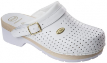 Scholl CLOG S/COMF zdravotní pantofle PROFESIONAL barva bílá bílá