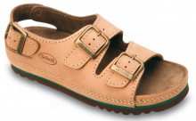 Scholl AIR BAG zdravotní sandále PROFESIONAL barva hnědá hnědá