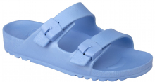Scholl BAHIA dámské zdravotní pantofle světle modrá