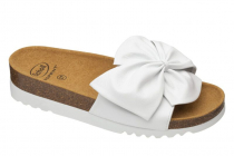 Scholl BOWY dámské zdravotní pantofle barva bílá bílá