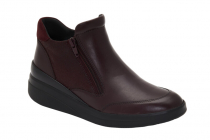 Scholl EMMA ANKLE BOOT dámská zimní obuv barva vínová vínová