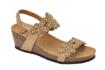 Scholl PALINURO SANDAL dámské zdravotní sandále barva béžová béžová