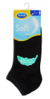 SCHOLL Ponožky pánské Soft NOS  2 pack kotníkové černá